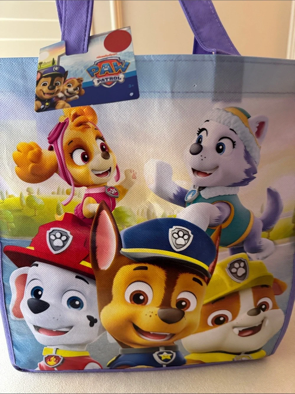 Paw Patrol Reusable Tote Bag - Multicolor